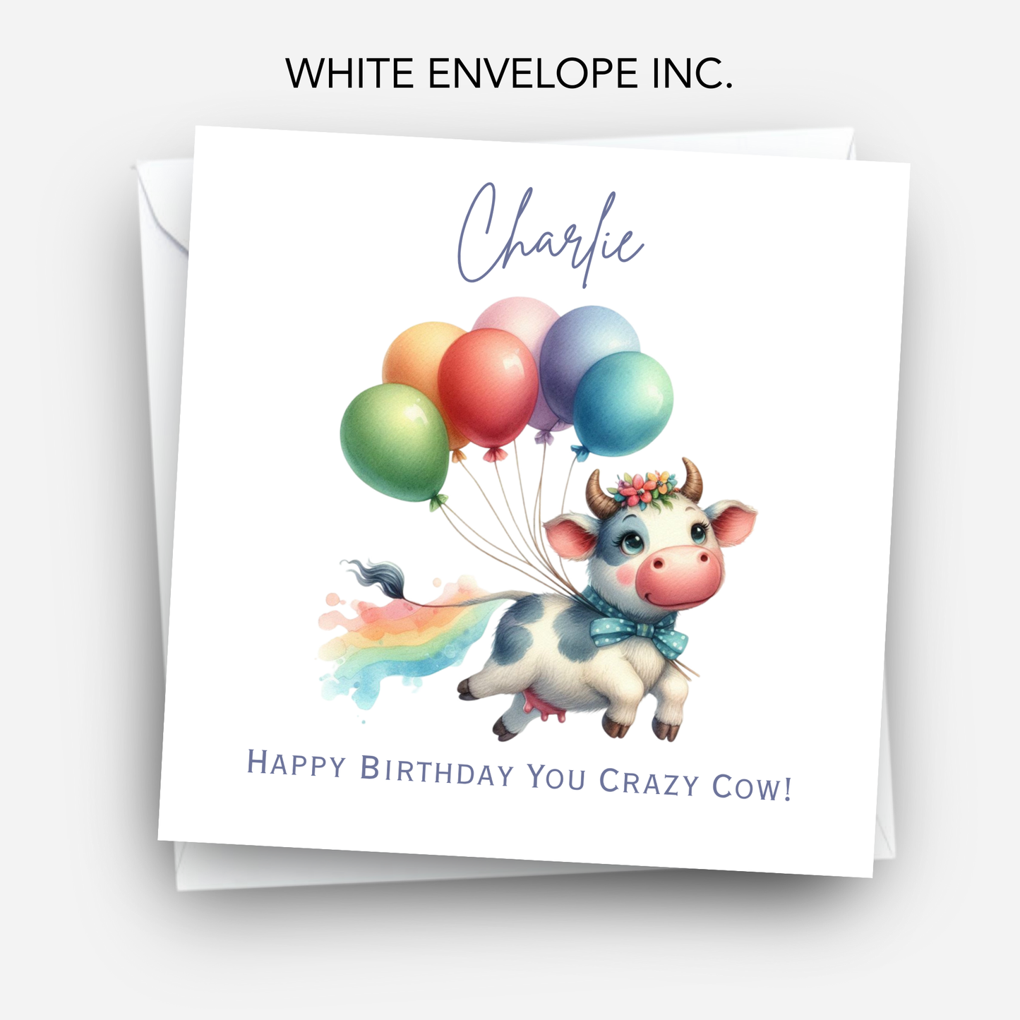 Crazy Cow! Birthday Card - C560