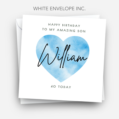 Heart Birthday Card - C503