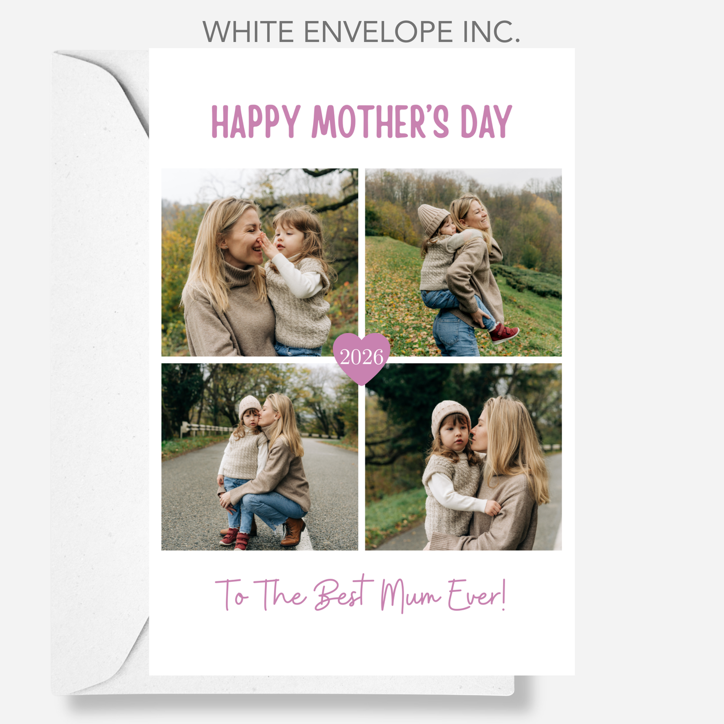 Mother's Day Four Photo Card - PC40