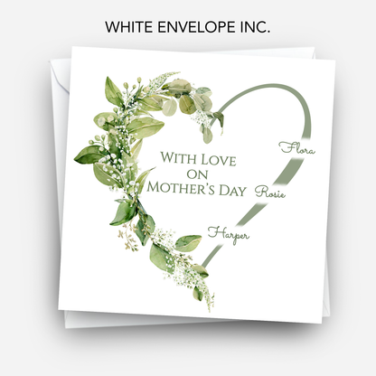Mother's Day Card - Modern Floral Design - C729