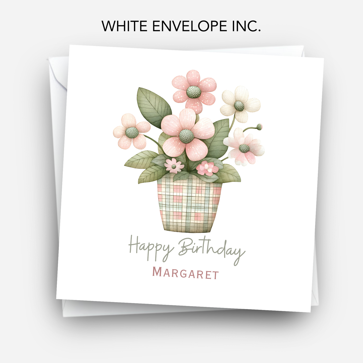 Flower Birthday Card - C603