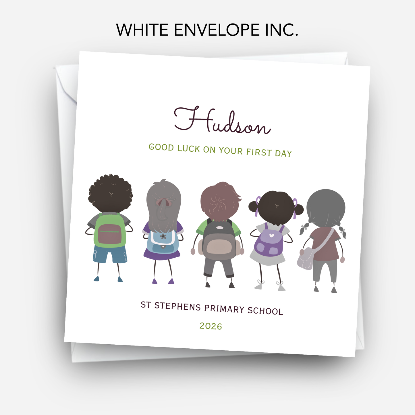 First or Last Day of School Card - C207