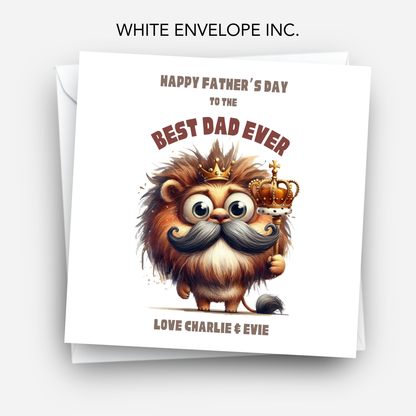 Fathers Day Card - Best Dad Ever - C802