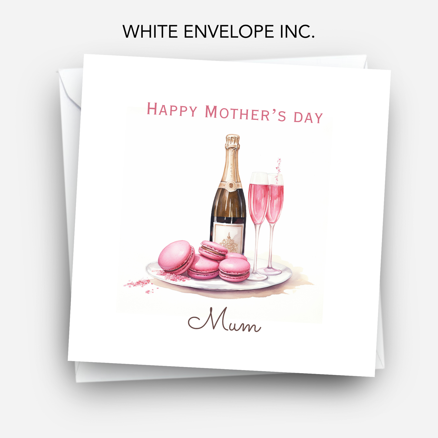 Mother's Day Card - Champagne Design - C748
