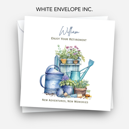 Garden Themed Retirement Card - C691