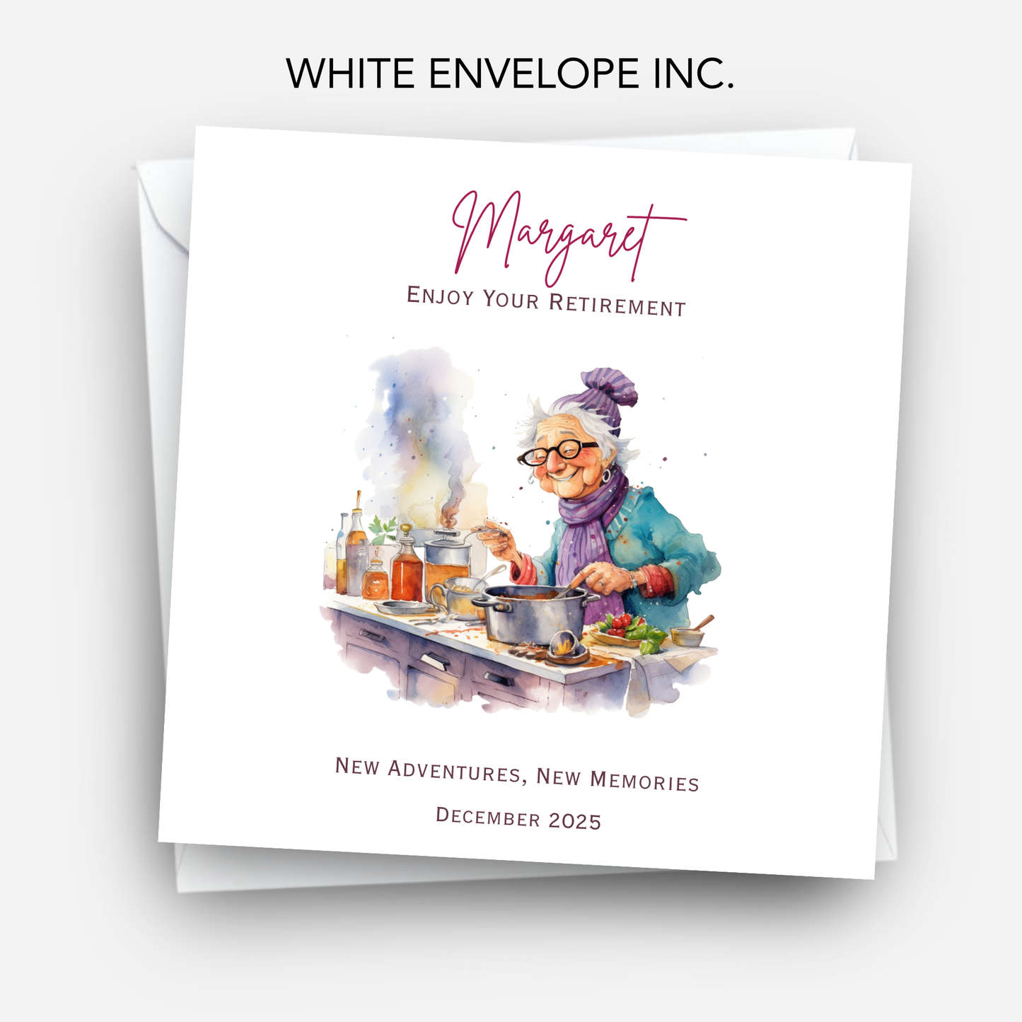 Fun Cooking Retirement Card - C661