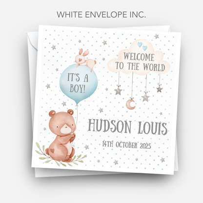 "Its A Boy" New Baby Card - C515