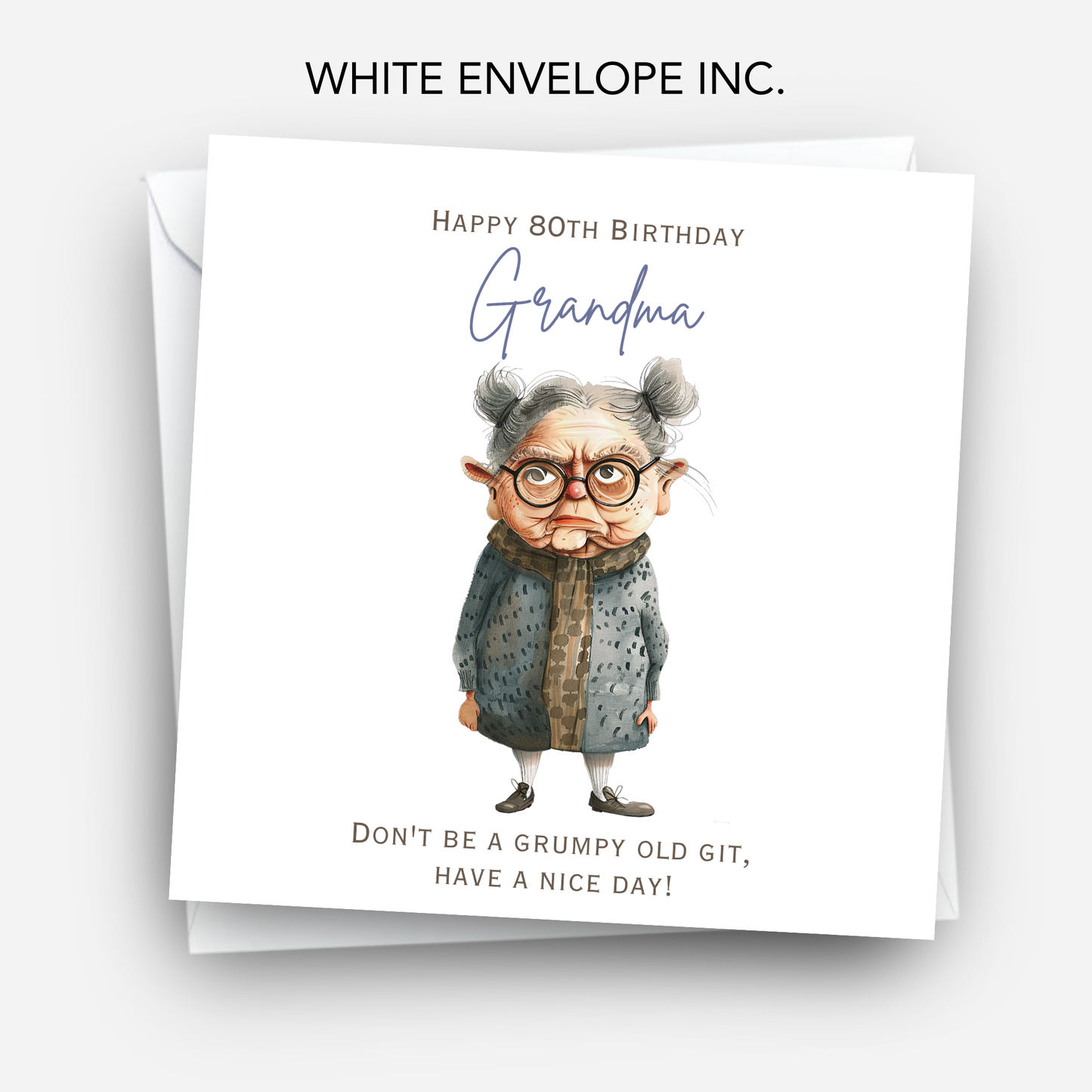 Grumpy Granny Birthday Card - C579