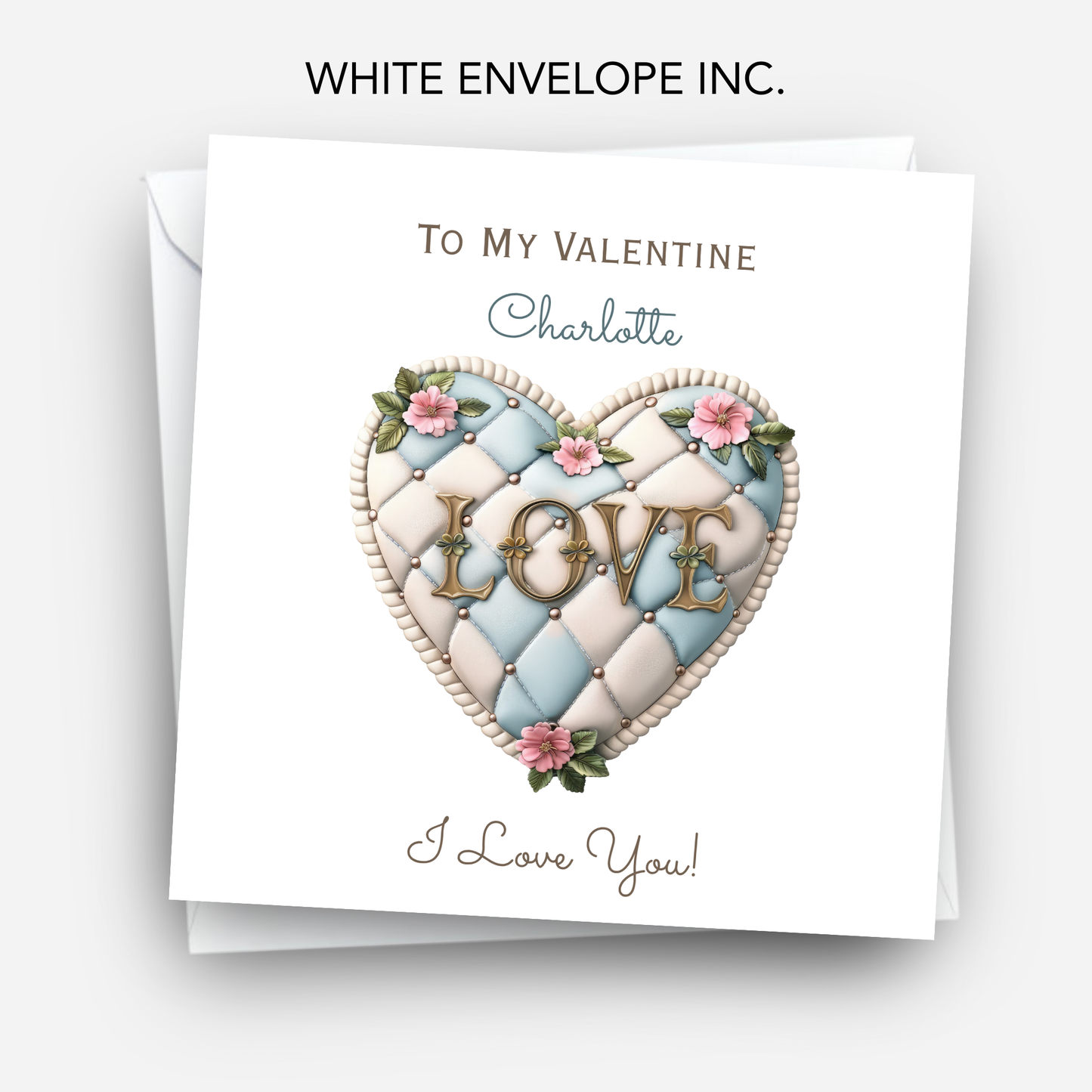 Valentine’s Day Heart Card  - C714
