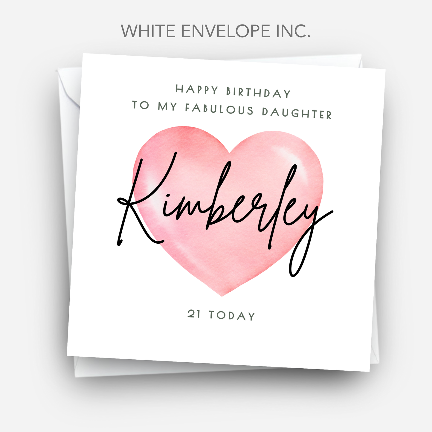 Heart Birthday Card - C502