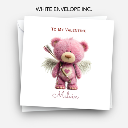 Valentine’s Day Card - Cute Teddy Design - C721
