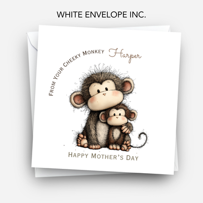 Mother's Day Card - Cheeky MonkeyDesign - C760