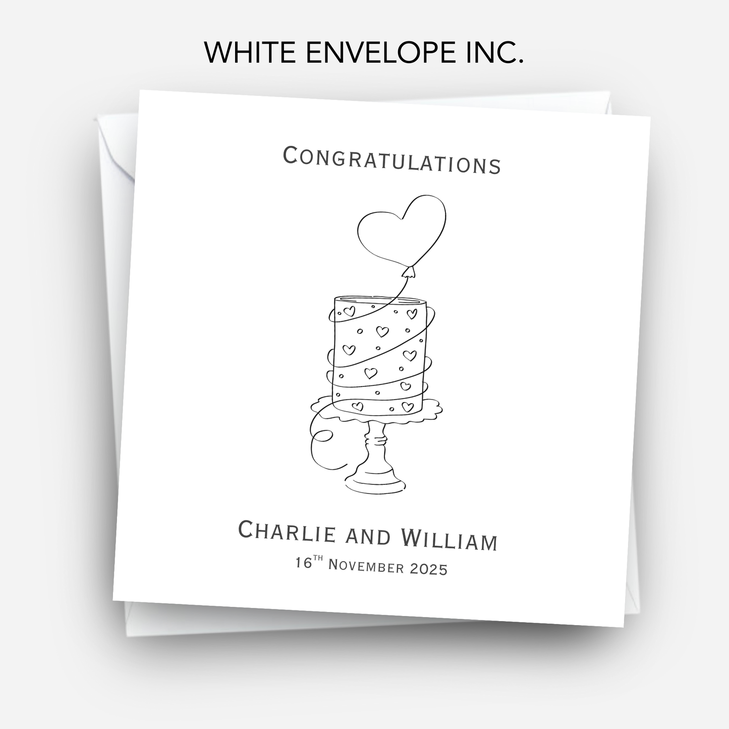 Elegant  Cake Illustration - C610