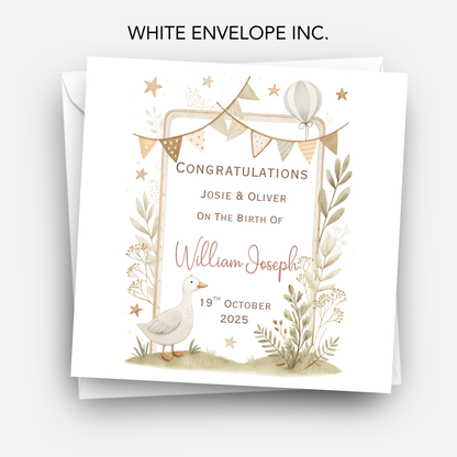 New Baby Congratulations Card- C665