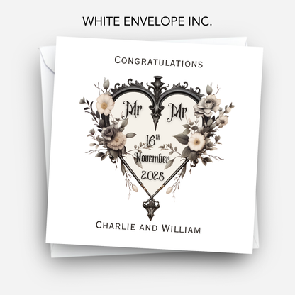 Gothic Style Heart - C639