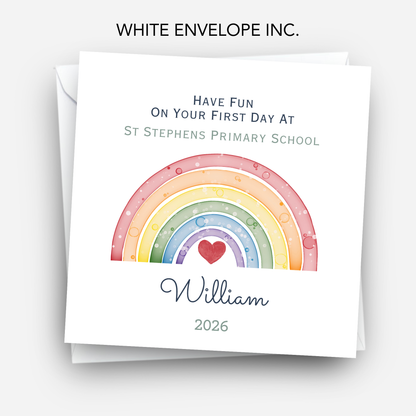 First or Last Day of School Card - C206