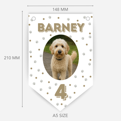 Dog Birthday Photo Bunting - B174