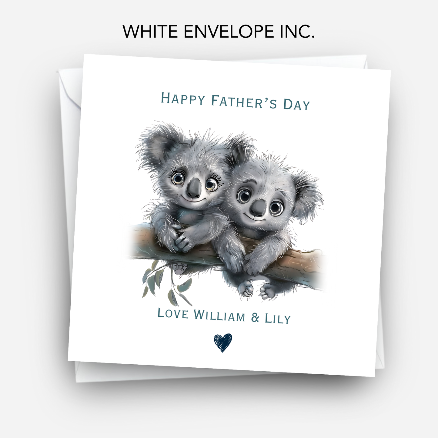 Cute Koala  - Father's Day Card - C791