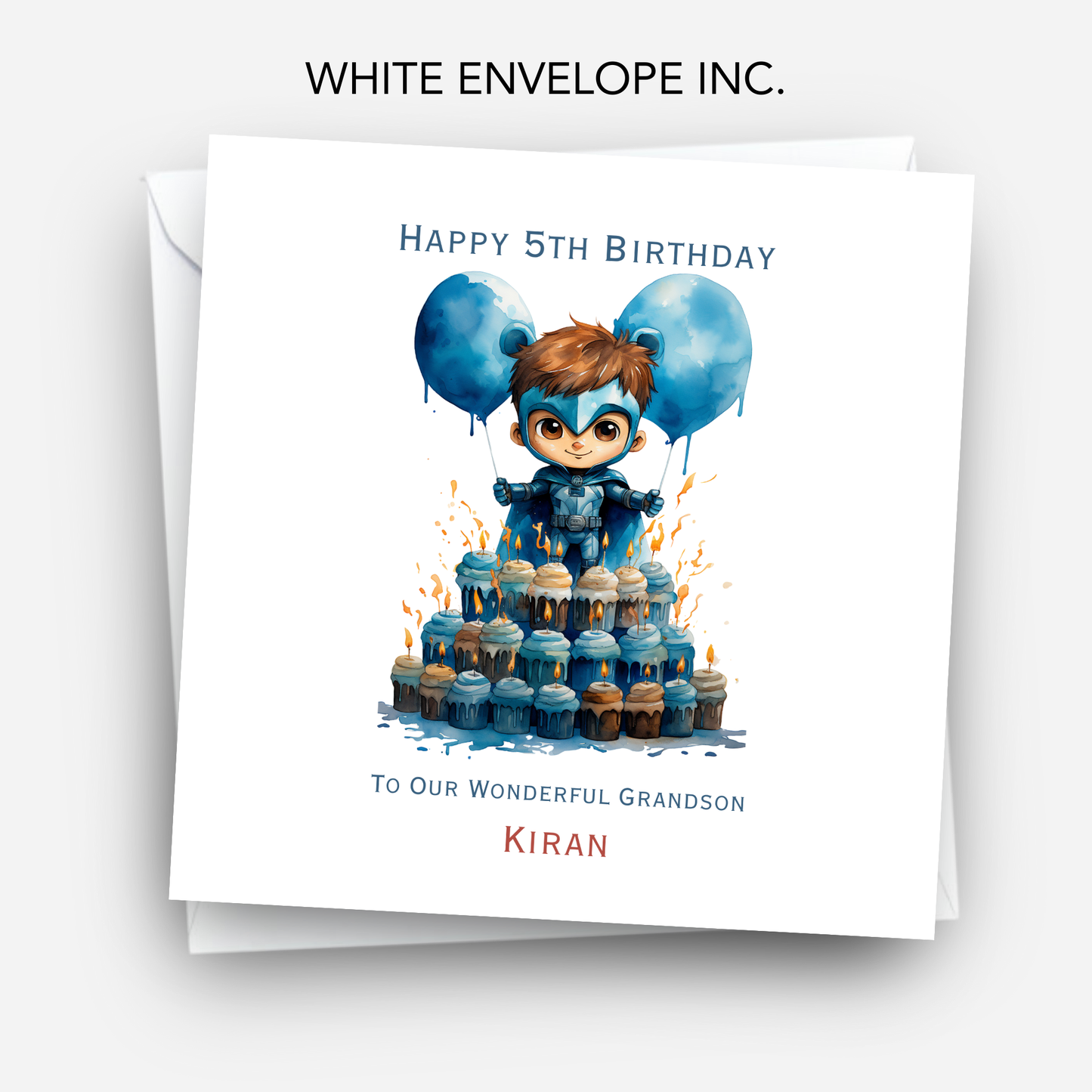 Superhero Birthday Card - C549