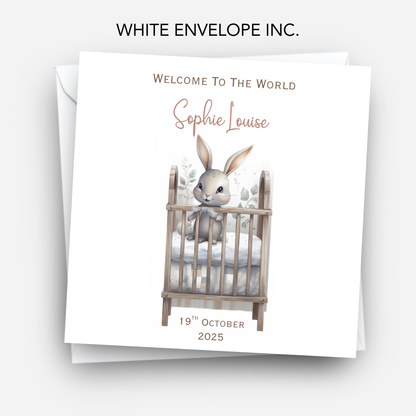 Welcome To The World Card - C669