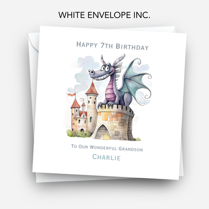 Dragon Birthday Card - C576