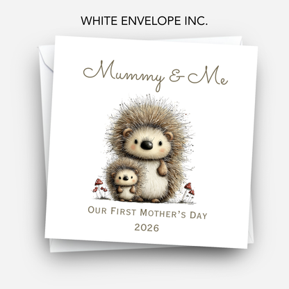 Mother's Day Card - Hedgehog Design - C758