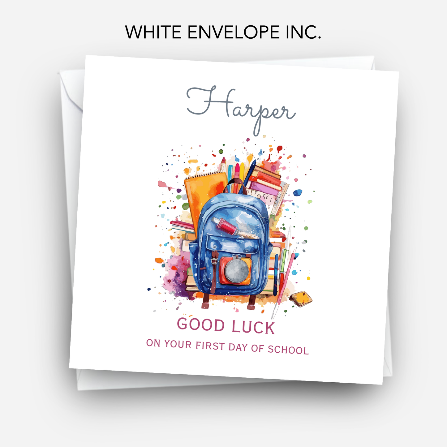First or Last Day of School Card - C201