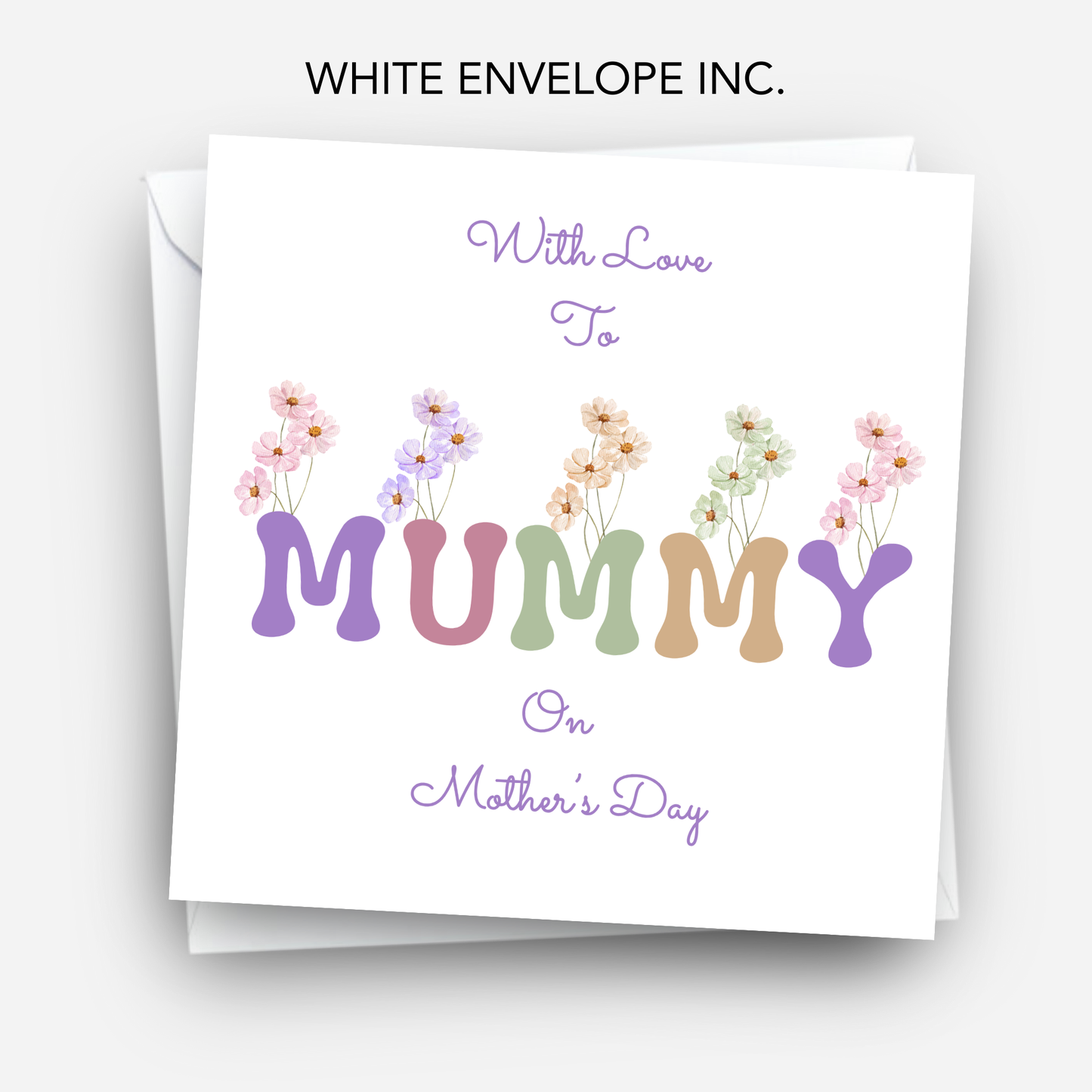 Mother's Day Card - Vibrant and Modern Design - C732