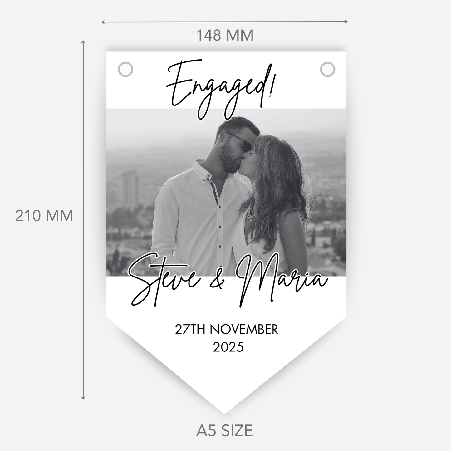 Engagement Photo Bunting - B163