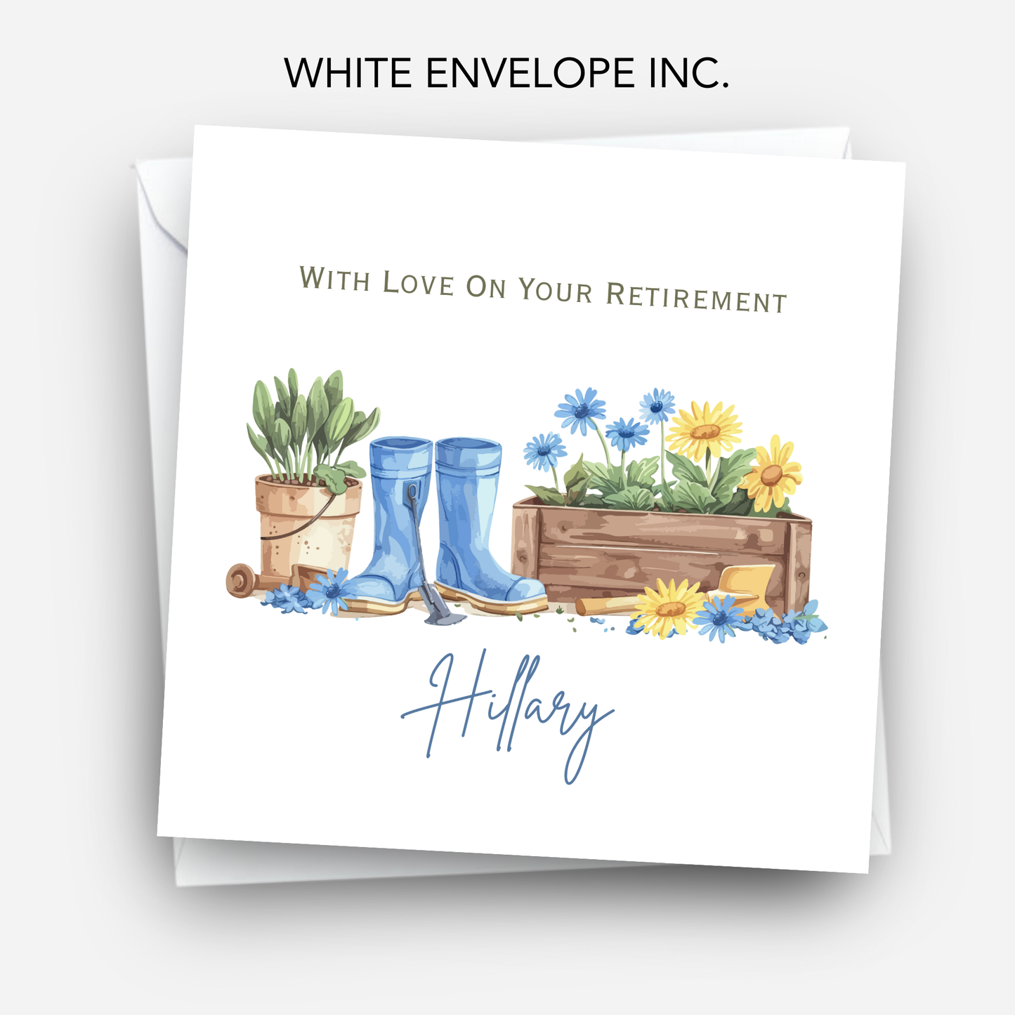 Gardening Retirement Card - C696