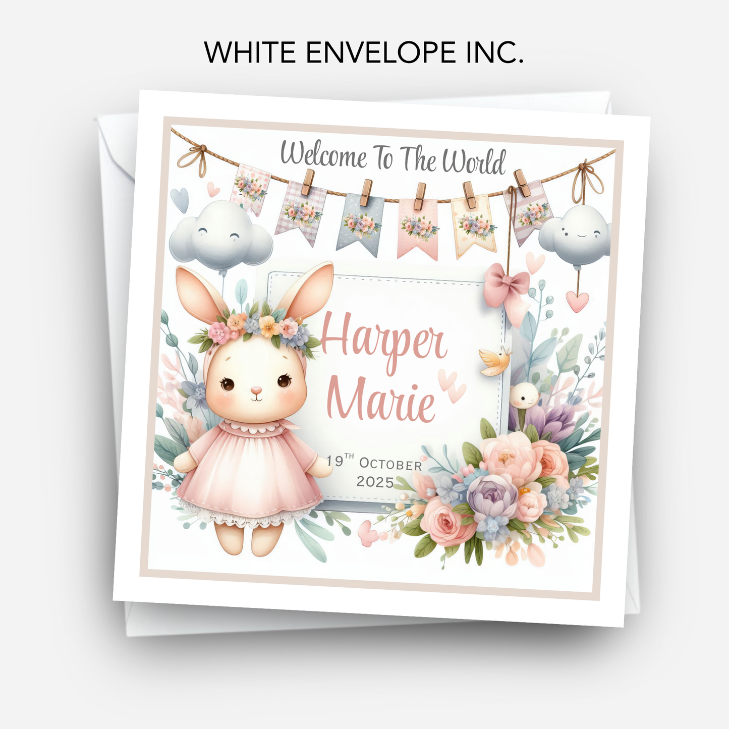 Welcome To The World Card- C667