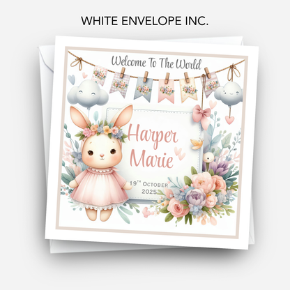 Welcome To The World Card- C667
