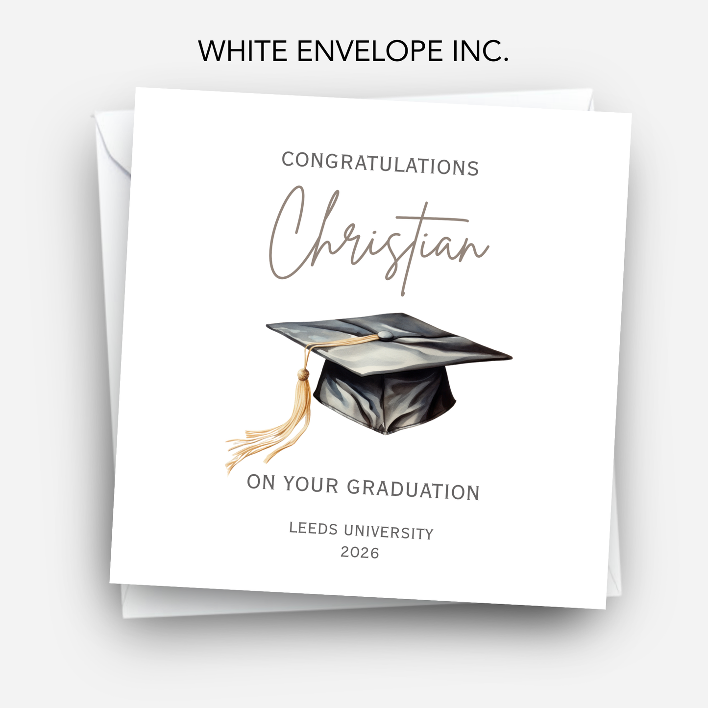 Graduation Congratulations Card - C827