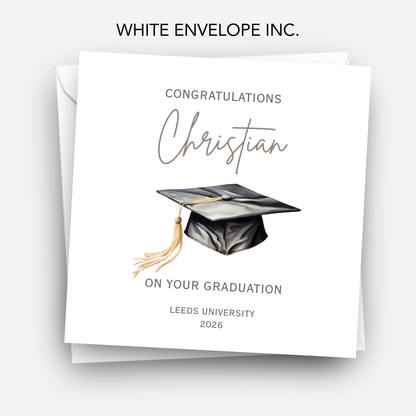 Graduation Congratulations Card - C827