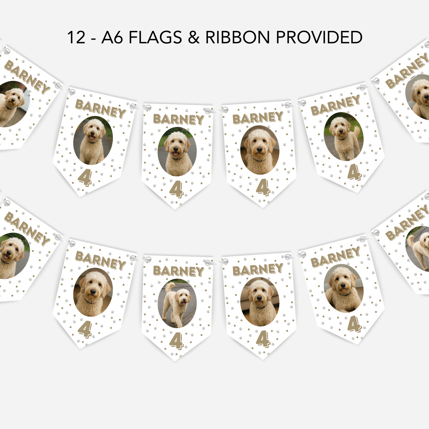 Dog Birthday Smaller Bunting - S174