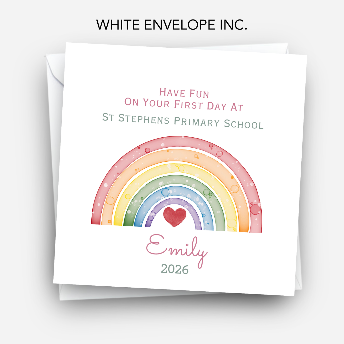 First or Last Day of School Card - C205