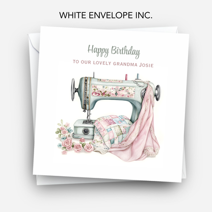 Pretty Vintage Sewing Machine - C598