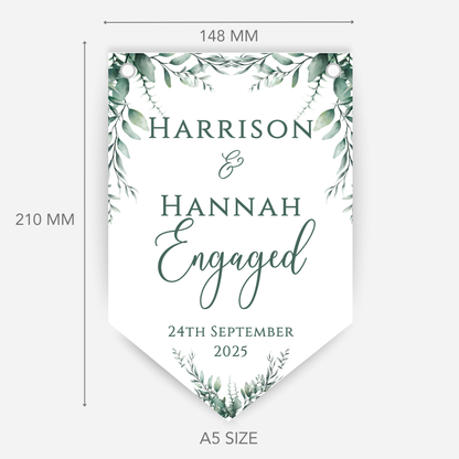 Engagement or Wedding Bunting - B128