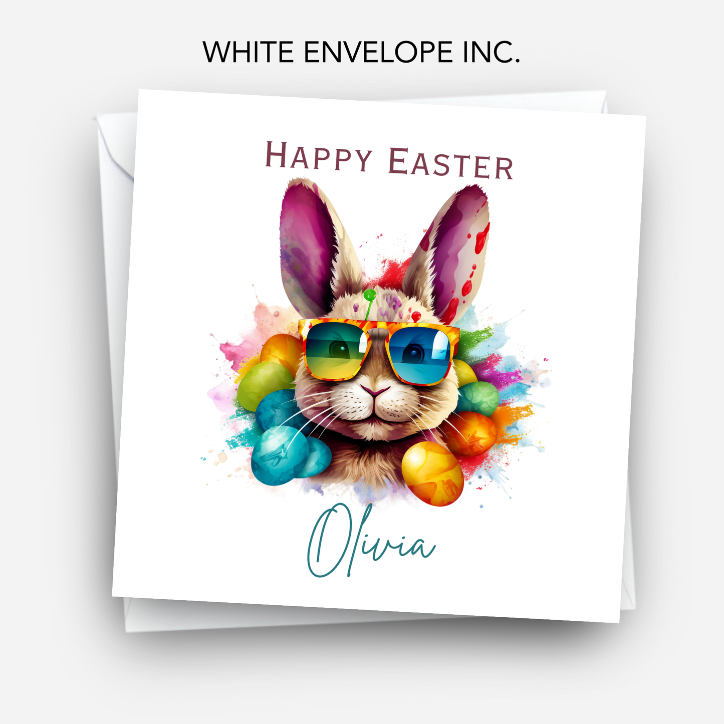 Easter Card With A Cool Modern Design - C818