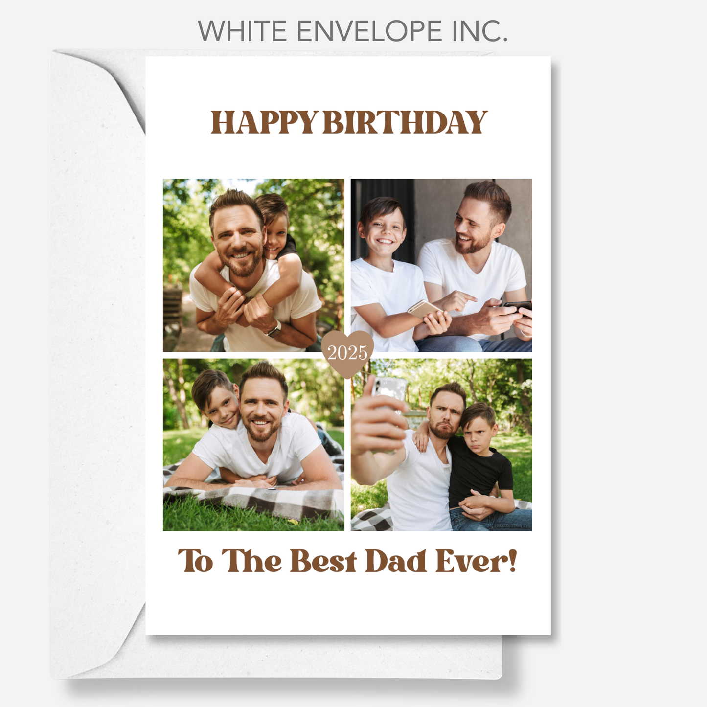 Happy Birthday Dad Photo Card - PC13