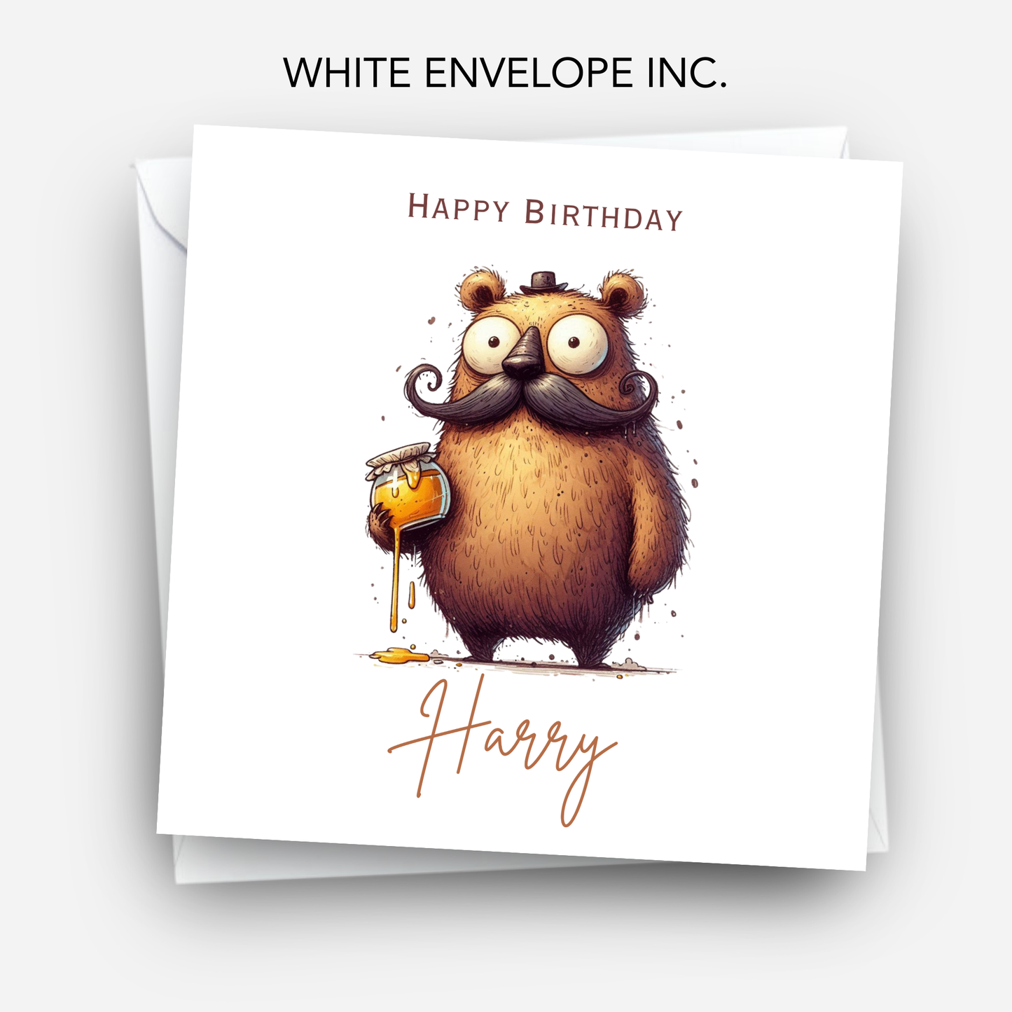 Fun Bear Birthday Card - C850