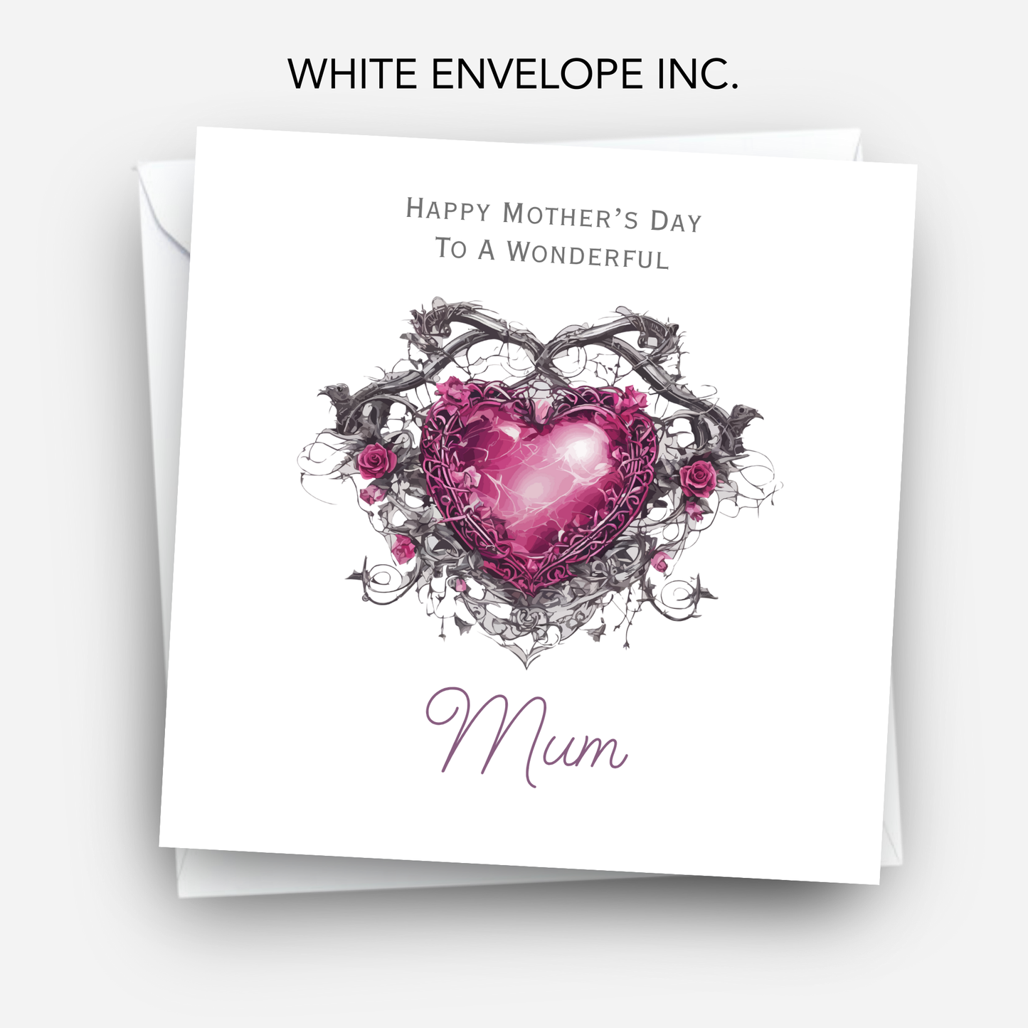 Mother's Day Card - Heart Design - C753