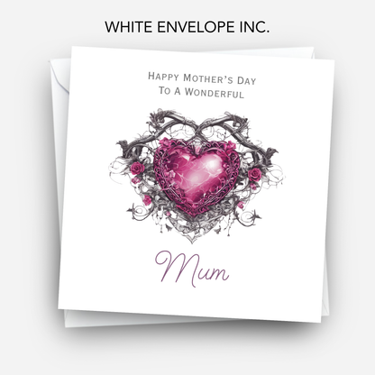 Mother's Day Card - Heart Design - C753