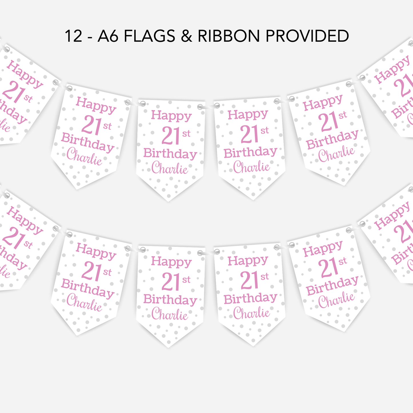 Smaller Birthday Bunting - S126