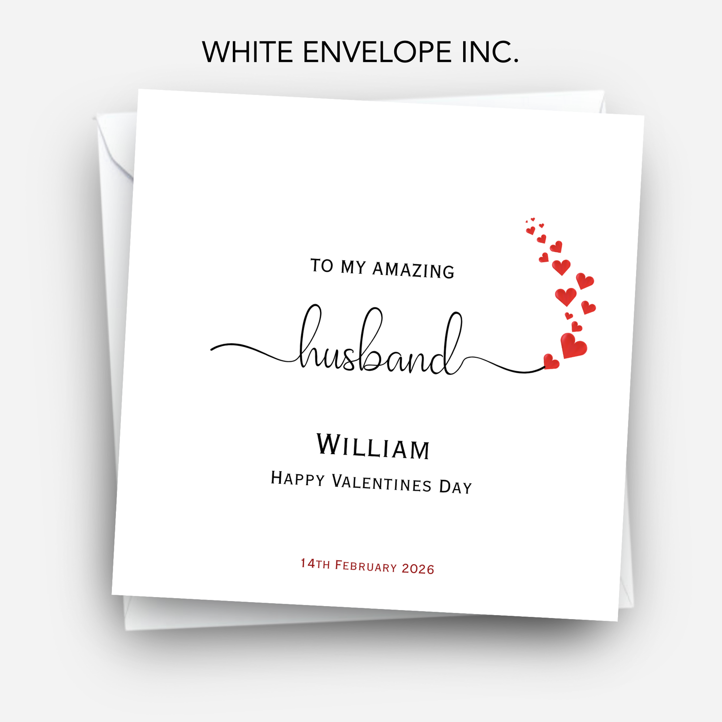 Valentine’s Day Elegant Card  - C703