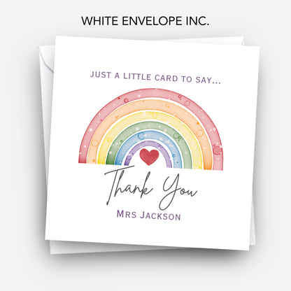 Teacher Thank you Card - C158