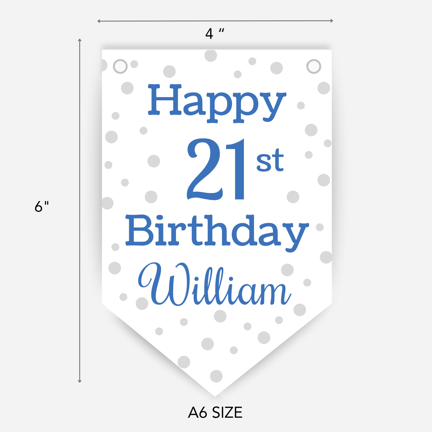 Smaller Birthday Bunting - S125