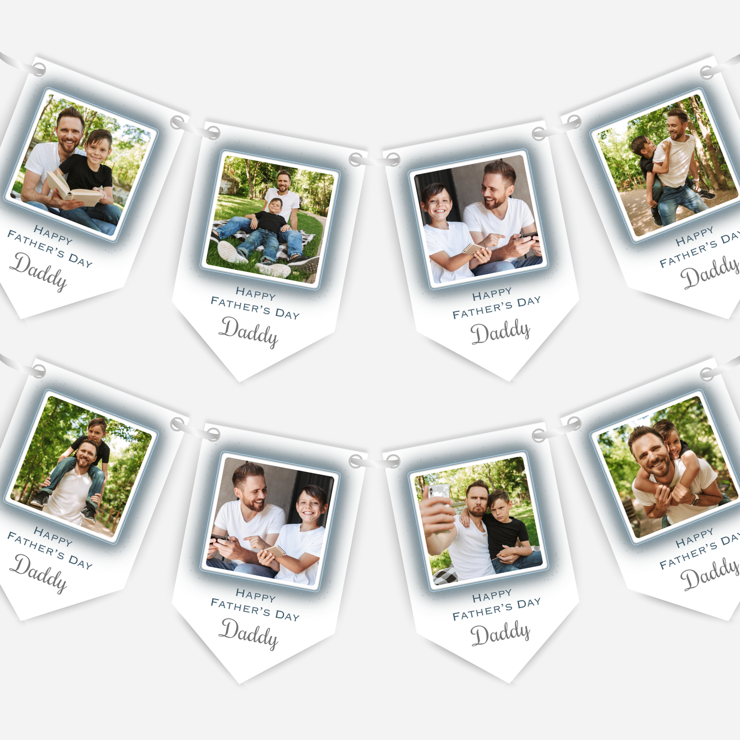 Father's Day Photo Bunting - B257