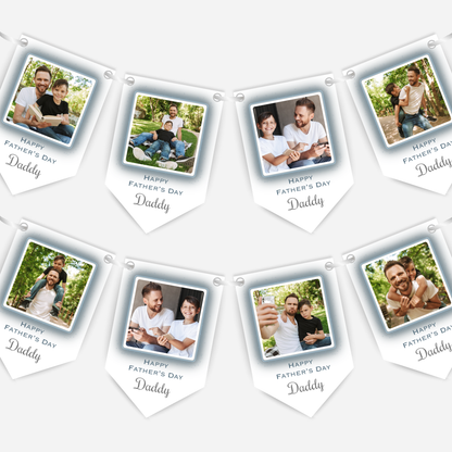 Father's Day Photo Bunting - B257