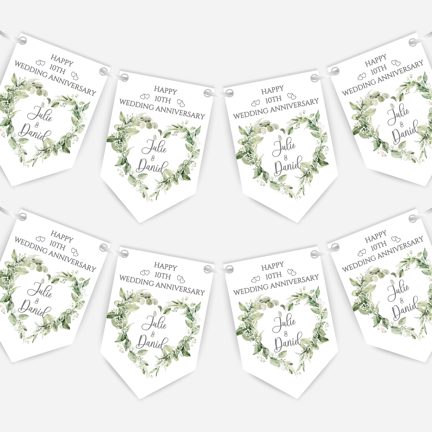 Wedding Anniversary Bunting - B229